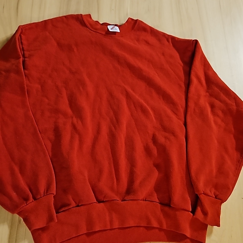 Vintage 90s L Jerzees crewneck Red sz. L